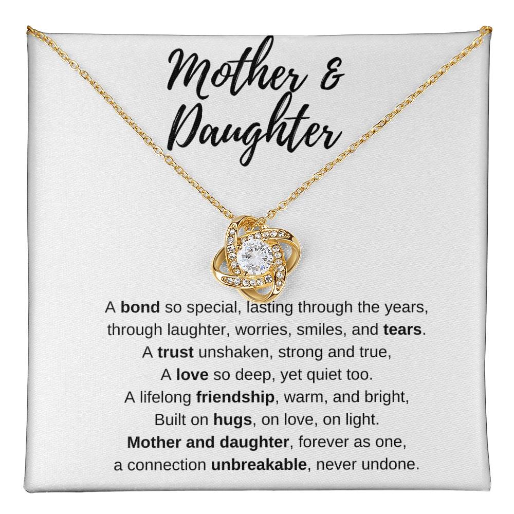 Love Knot Necklace for Mother & Daughter