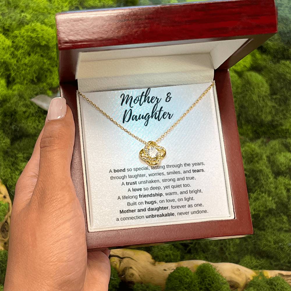 Love Knot Necklace for Mother & Daughter