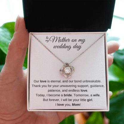 To My Mom on My Wedding Day – Forever Your Little Girl